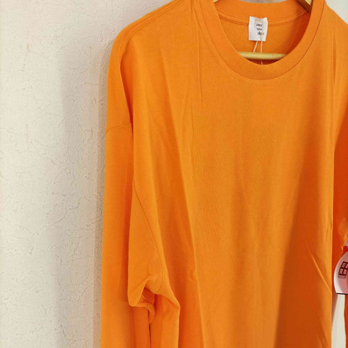 ヘイライフストア Hey life store long sleeve logo tee レディース JPN:S