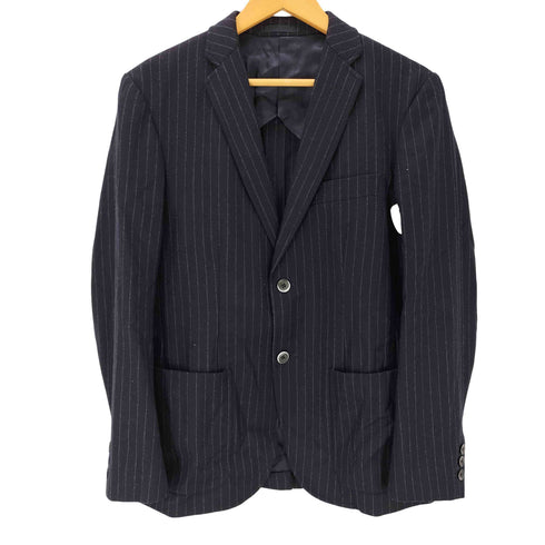 ジャーナルスタンダード JOURNAL STANDARD ウールカシミヤ ストライプ2Bテーラードジャケット メンズ JPN:M
