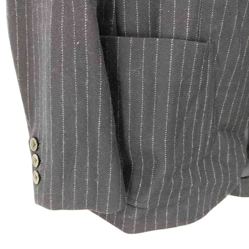 ジャーナルスタンダード JOURNAL STANDARD ウールカシミヤ ストライプ2Bテーラードジャケット メンズ JPN:M