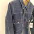 ドゥニーム Denime 2nd インディゴトラッカージャケット 赤耳 メンズ W38