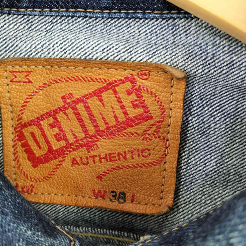 ドゥニーム Denime 2nd インディゴトラッカージャケット 赤耳 メンズ W38