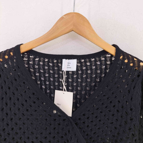 ヘイライフストア Hey life store mesh half sleeve tops レディース FREE