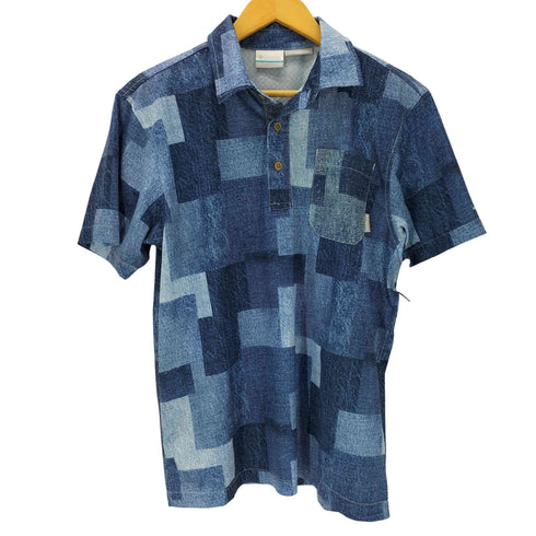 コロンビアスポーツウェア Columbia Sportswear S/S パッチワークデザインポロシャツ メンズ JPN:S