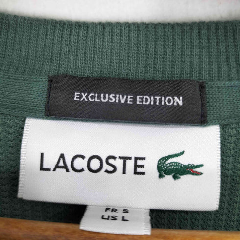 ラコステ LACOSTE EXCLUSIVE EDITION ワッフルロングTシャツ メンズ L