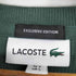 ラコステ LACOSTE EXCLUSIVE EDITION ワッフルロングTシャツ メンズ L