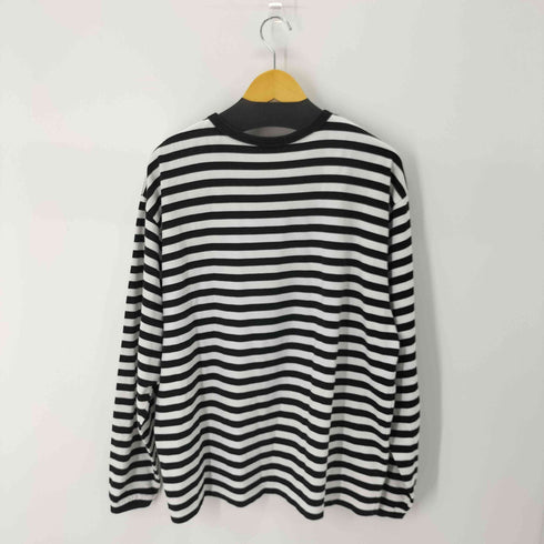 ビューティーアンドユースユナイテッドアローズ BEAUTY & YOUTH UNITED ARROWS BALLOON BOR LS TEE バルーン ボーダー カットソー メンズ import:XL