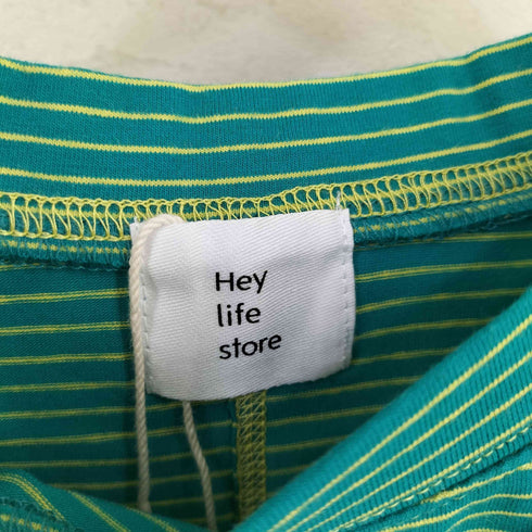 ヘイライフストア Hey life store sleeveless border tops レディース FREE