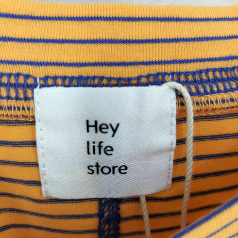 ヘイライフストア Hey life store sleeveless border tops レディース FREE