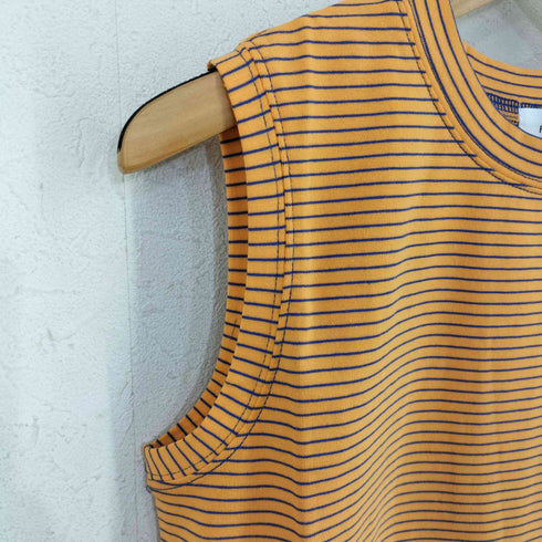 ヘイライフストア Hey life store sleeveless border tops レディース FREE