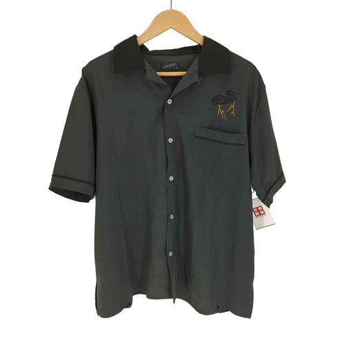 コントライブ CONTRIBE 半袖ボーリングシャツ メンズ JPN:M