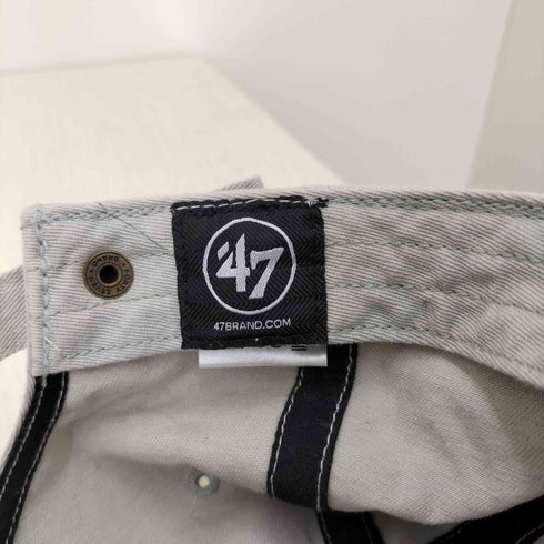 フォーティセブンブランド 47 BRAND ロゴ刺繍 6パネル ベースボールキャップ メンズ