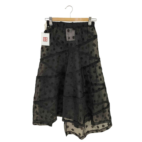 トリココムデギャルソン tricot COMME des GARCONS 03AW オーガンジー ドットスカート レディース