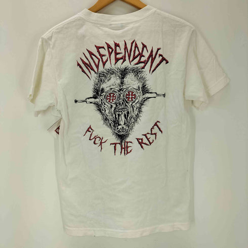 インディペンデント INDEPENDENT S/S NHSタグ FUCK THE REST T-SHIRT メンズ JPN:S