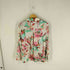 ザラ ZARA 花柄ポリエステル地カジュアルシャツ レディース import:S