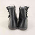 カンペール CAMPER Peu Black leather ankle boots レディース JPN:38
