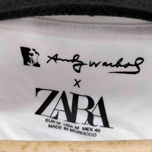 ザラ ZARA 作曲家長袖Tシャツ メンズ import:M