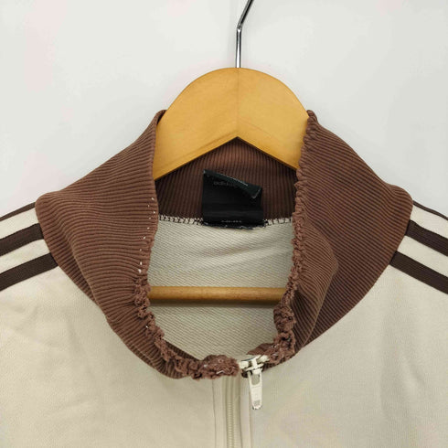 アディダス adidas 復刻万国旗タグ ロゴ刺繍 スリーストライプス トラック ジャケット メンズ import:L