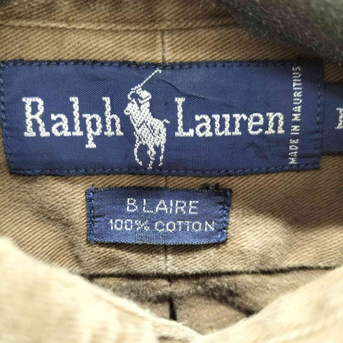 ポロバイラルフローレン Polo by RALPH LAUREN BLAIRE BD 長袖シャツ スモールポニー刺繍 メンズ import:L