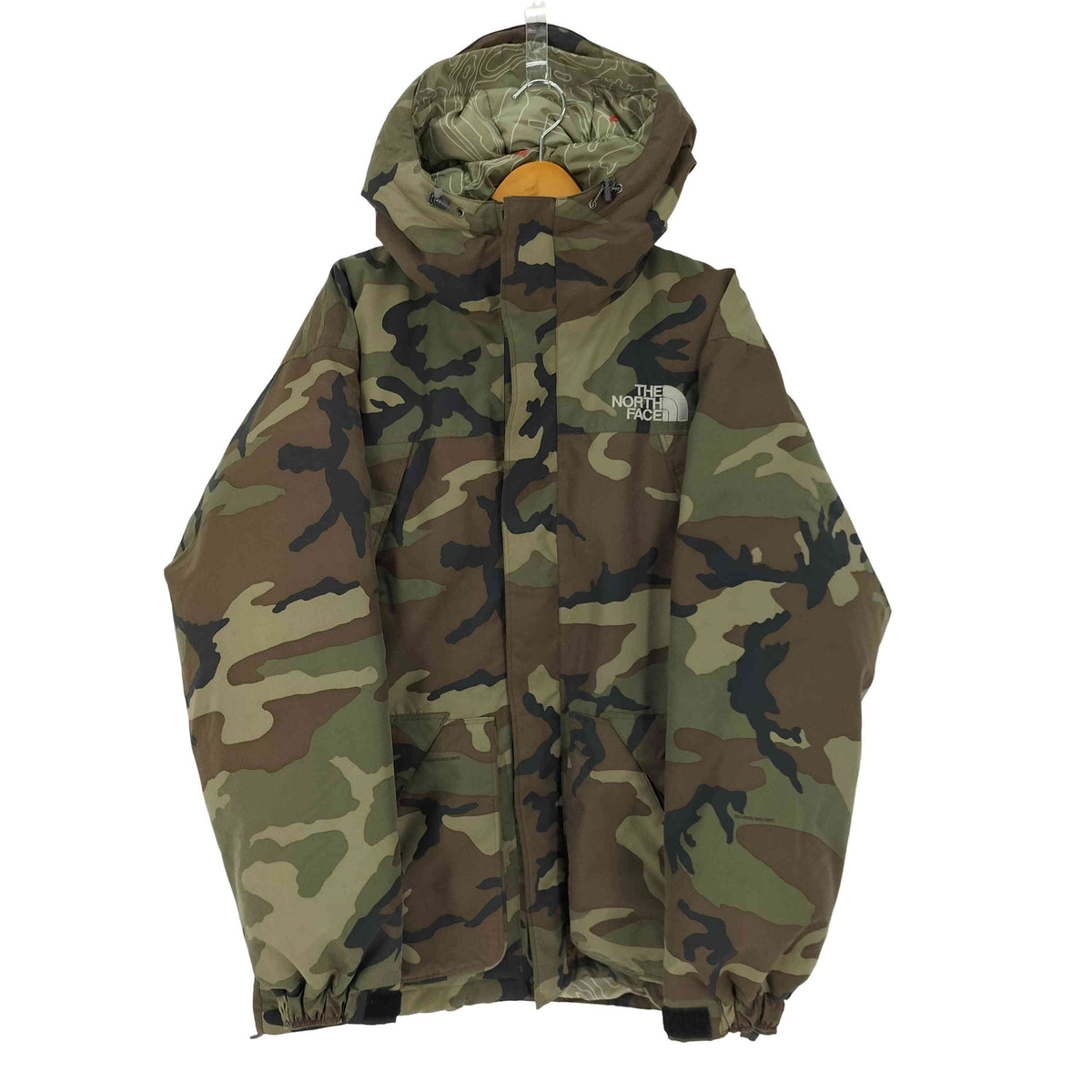 ザノースフェイス THE NORTH FACE FUTURA カモ柄 迷彩 フーデッド  