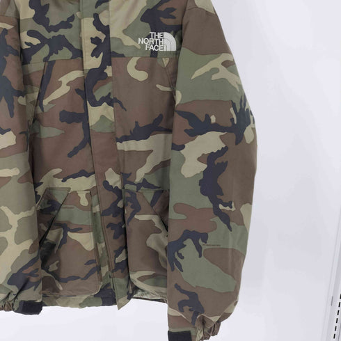 ザノースフェイス THE NORTH FACE FUTURA カモ柄 迷彩 フーデッドダウンジャケット マカルダウン フューチュラ メンズ JPN:XL