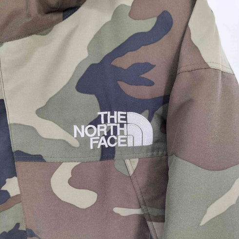 ザノースフェイス THE NORTH FACE FUTURA カモ柄 迷彩 フーデッドダウンジャケット マカルダウン フューチュラ メンズ JPN:XL
