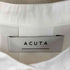 ACUTA ポリモダールブロードタイ付きブザムシャツ レディース FREE
