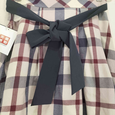 ブルーレーベルクレストブリッジ BLUE LABEL CRESTBRIDGE チェックミディスカート レディース JPN:36