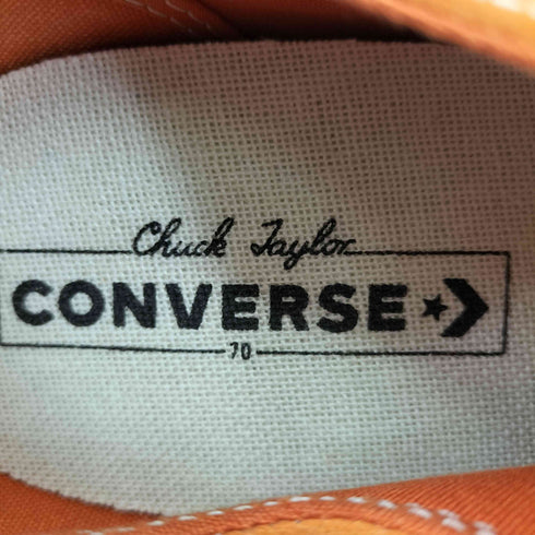 コンバースオールスター CONVERSE ALLSTAR Chuck Taylor All Star 70 Ox Suede Campfire Orange メンズ JPN:27
