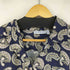 DAVID BROOKS MADE IN USA 総柄オープンカラー S/S シャツ レディース 10