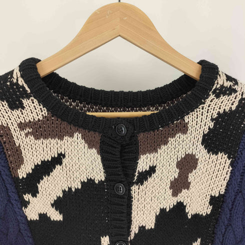 エヴリス EVRIS 22AW 2WAYジャガードケーブルコンビニット レディース FREE