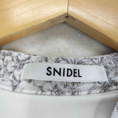 スナイデル snidel Sustainaデコルテオープンバリエワンピ レディース JPN:0