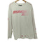 ウノピゥウノウグァーレトレリラックス 1PIU1UGUALE3 RELAX ロゴプリント クルーネック ロングスリーブ Tシャツ ロンT メンズ XXL