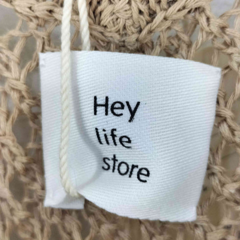 ヘイライフストア Hey life store mesh linen knit dress レディース FREE