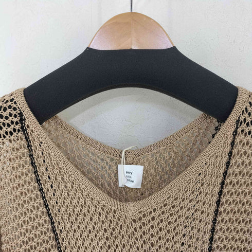 ヘイライフストア Hey life store mesh linen knit dress レディース FREE