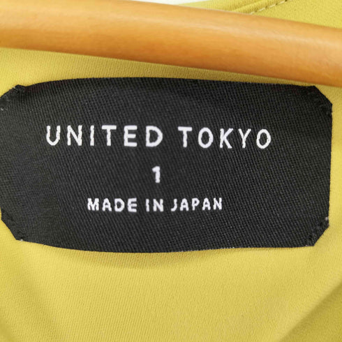 ユナイテッドトウキョウ UNITED TOKYO レイヤードハーフスリーブブラウス レディース JPN:1