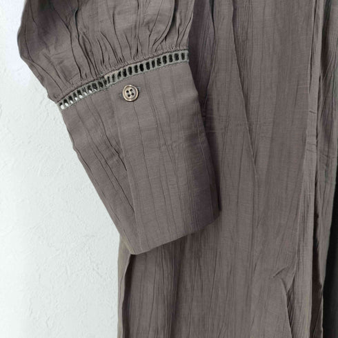 ヘイライフストア Hey life store V-neck gathered dress レディース FREE