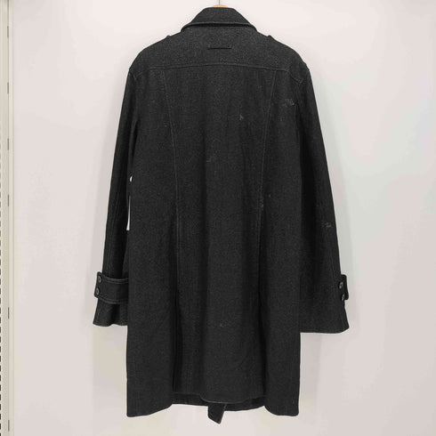 ジャンポールゴルチエオム Jean Paul GAULTIER HOMME 90-00S エポレット ダブルボタン ウール コート メンズ EUR:50