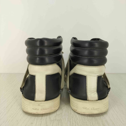 リックオウエンス RICK OWENS GEOTHRASHR HIGH BLACK ジオスラッシャー ハイカットレザースニーカー メンズ EUR:41