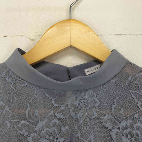 ウィルセレクション WILLSELECTION ブラウスセットアップ レース ワンピース レディース JPN:M