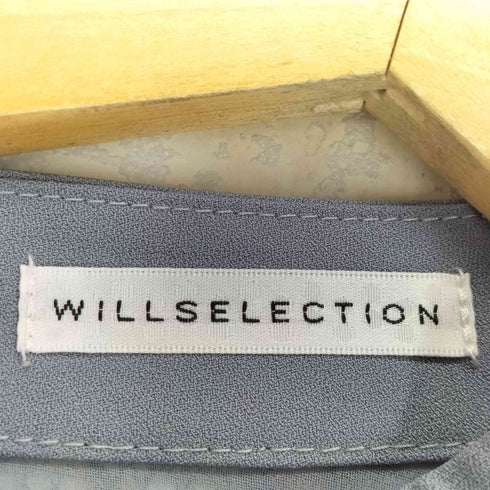 ウィルセレクション WILLSELECTION ブラウスセットアップ レース ワンピース レディース JPN:M