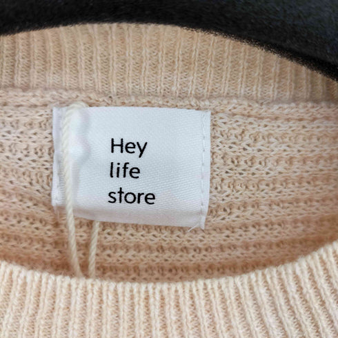 ヘイライフストア Hey life store bicolor knit dress レディース FREE