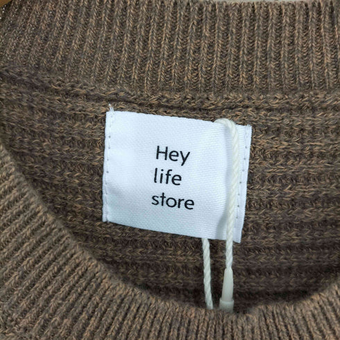 ヘイライフストア Hey life store bicolor knit dress レディース FREE