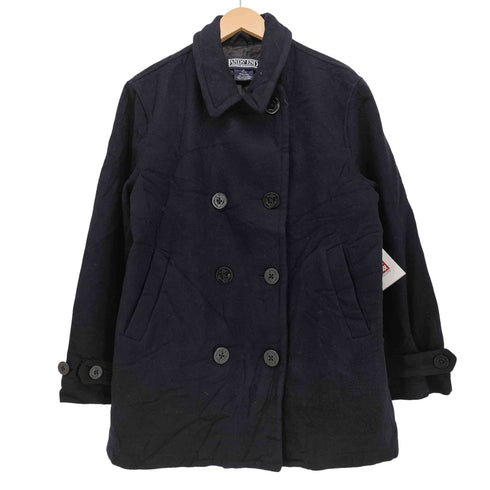 ランズエンド LANDS END 00S 碇ボタン ピー コート レディース import:M
