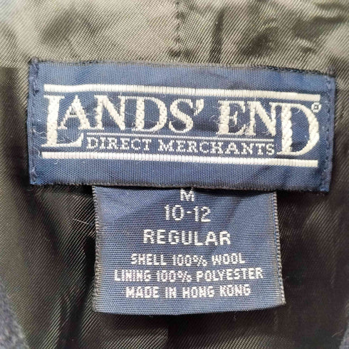 ランズエンド LANDS END 00S 碇ボタン ピー コート レディース import:M