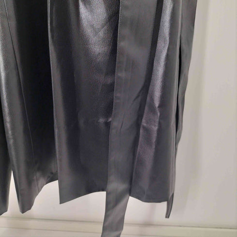 Requal≡ 22AW Leather like cummerband pants レザーライク ワイドパンツ メンズ JPN:2