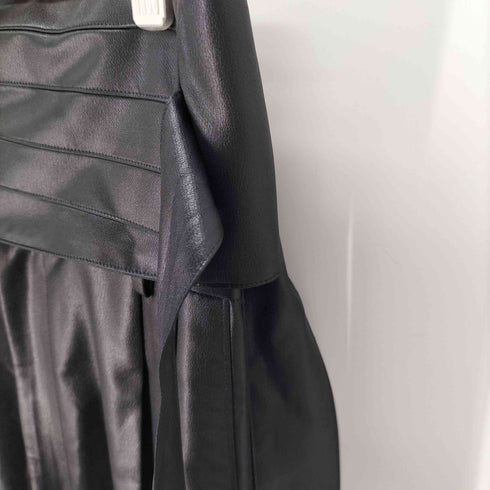 Requal≡ 22AW Leather like cummerband pants レザーライク ワイドパンツ メンズ JPN:2