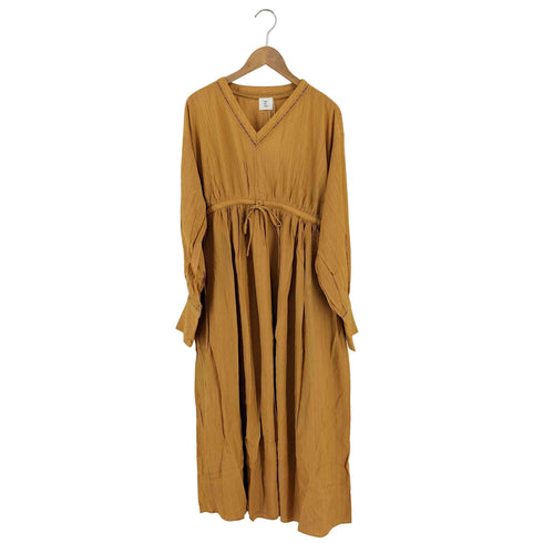 ヘイライフストア Hey life store V-neck gathered dress レディース FREE