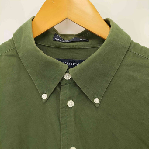 ノーティカ NAUTICA VINTAGE OXFORD ロゴ刺繍ボタンダウンシャツ メンズ