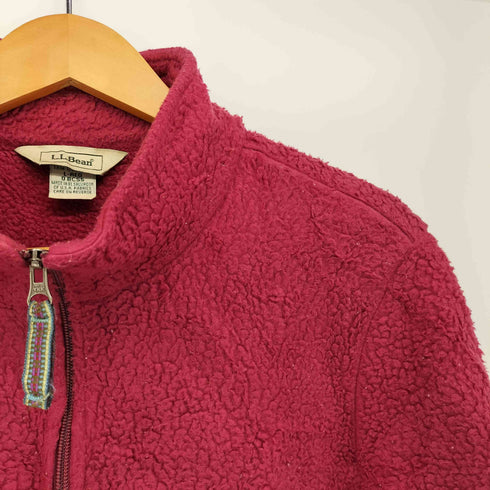 エルエルビーン L.L.Bean POLARTEC ジップアップ ボアフリース ジャケット レディース L-REG