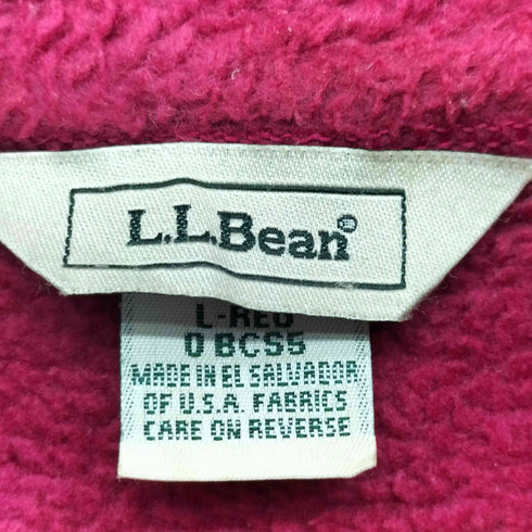 エルエルビーン L.L.Bean POLARTEC ジップアップ ボアフリース ジャケット レディース L-REG